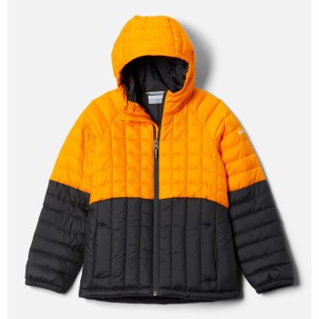 Chlapecké Bundy Columbia Humphrey Hills Puffer Oranžové Tmavě Šedé HOVJXK890